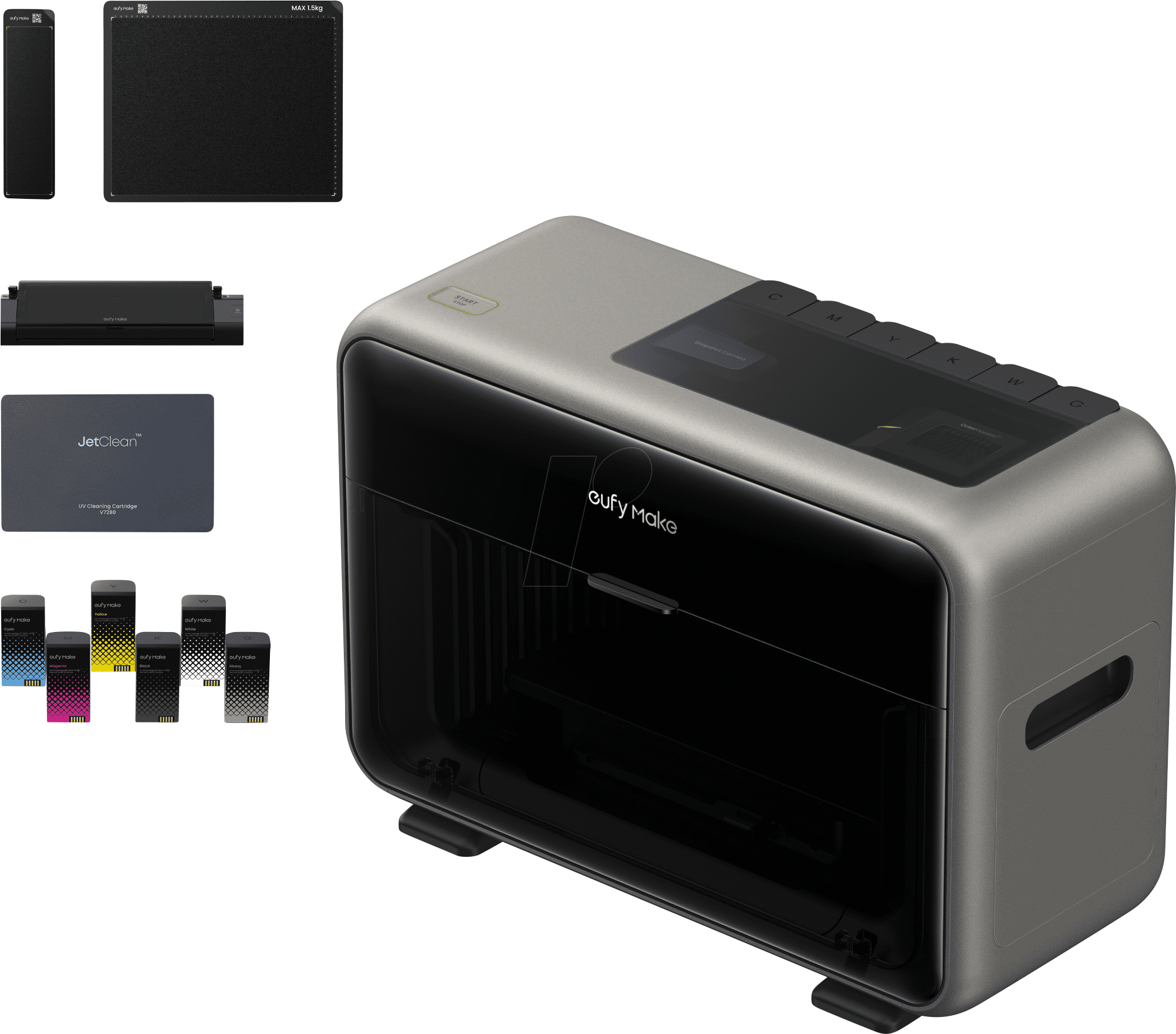 EUFY E1 B3 UVDTF - UV-Drucker, eufyMake E1 UV DTF Bundle