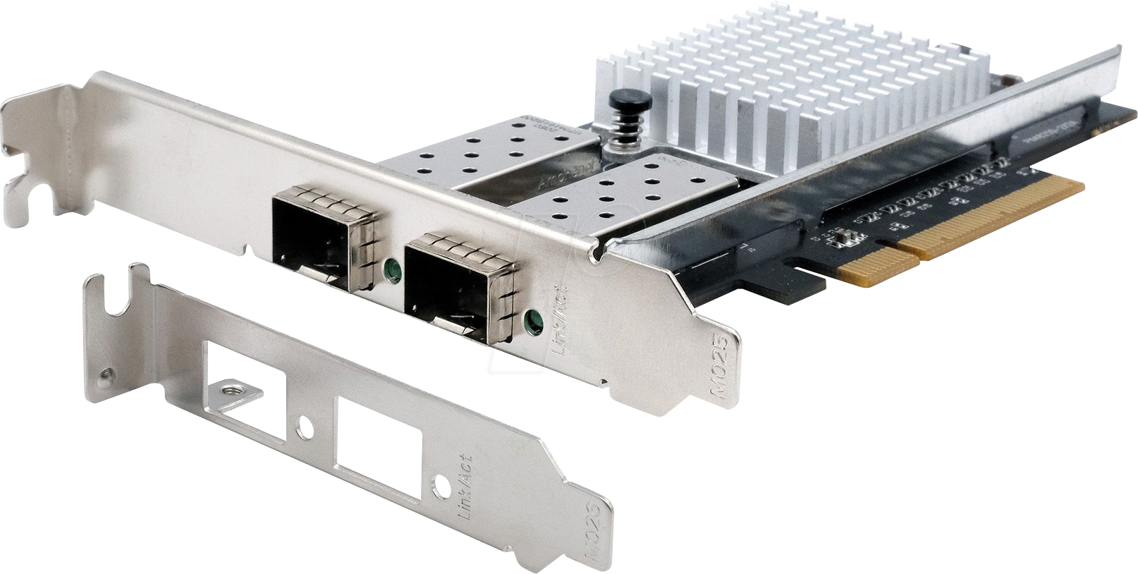 EXSYS EX-60232 - Netzwerkkarte, PCIe, Gigabit Ethernet, 2x SFP+
