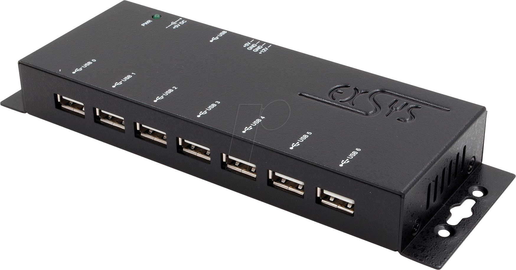 4718359117756 - EX-1177-2 - USB 480 Mb s 7-Port Metall Hub