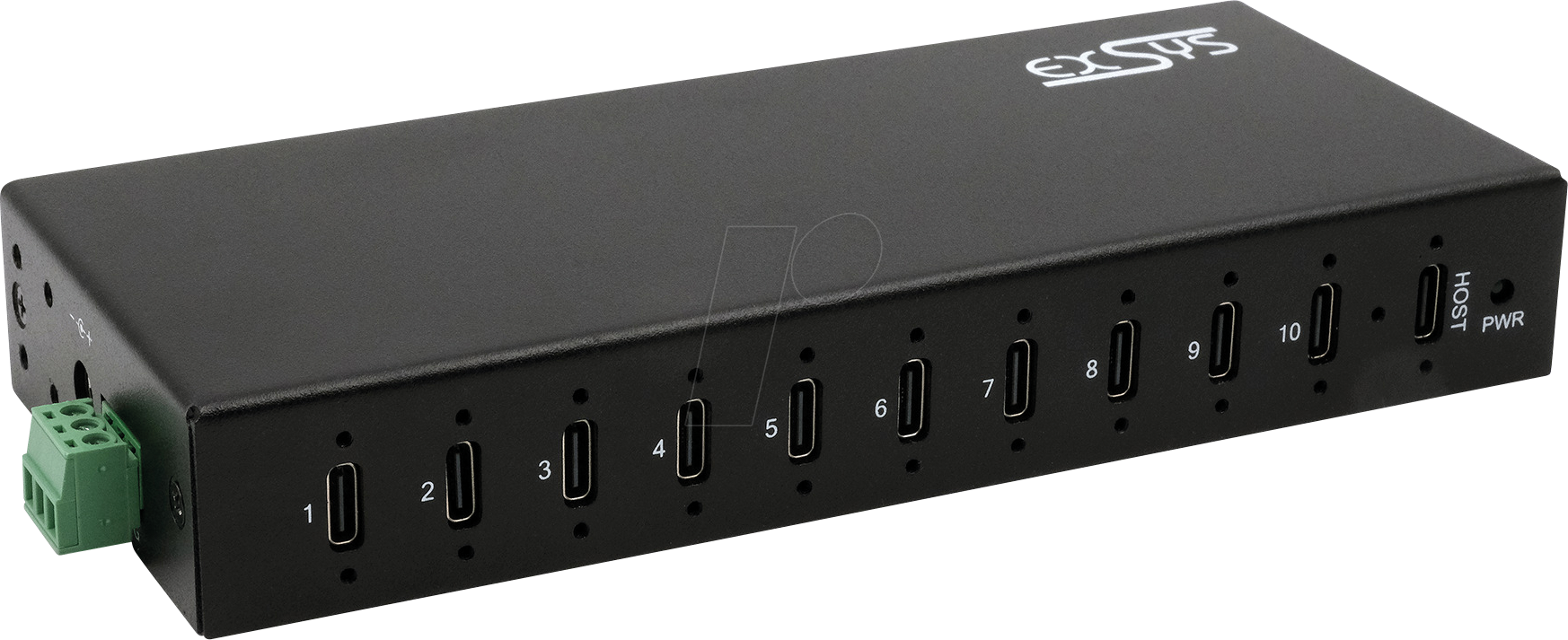 4718359122705 - 12270HMS - USB 32 Gen 2x1 10 Port Hub 10 x USB-C 795W