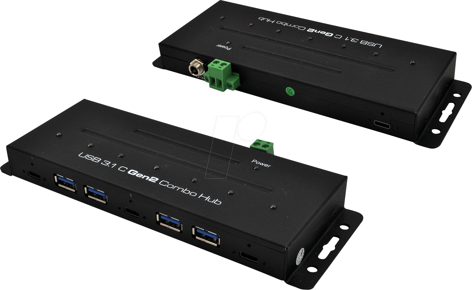 4718359012471 - 1247HMVS - USB 32 Gen 2x1 7 Port Hub 3xUSB-C 4x USB-A