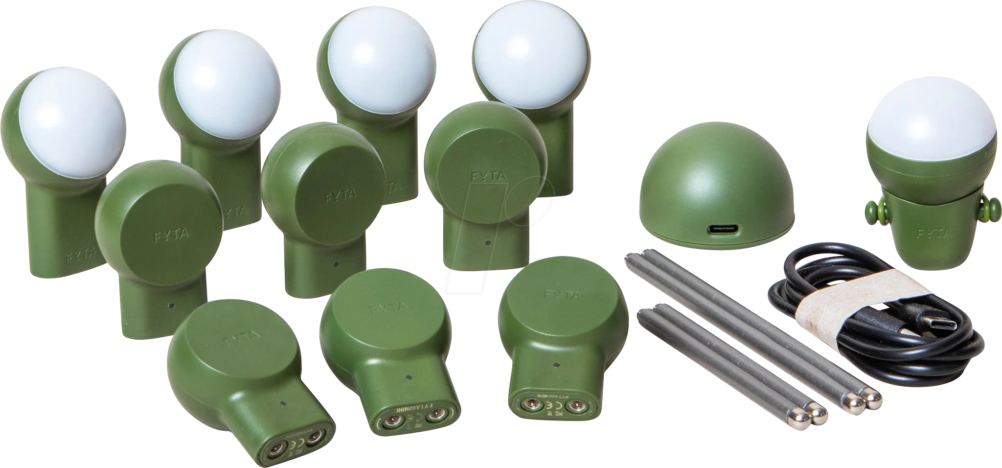 4262546870813 - JUNGLE - Pflanzensensor Kombipaket Jungle mit Bodenstäben