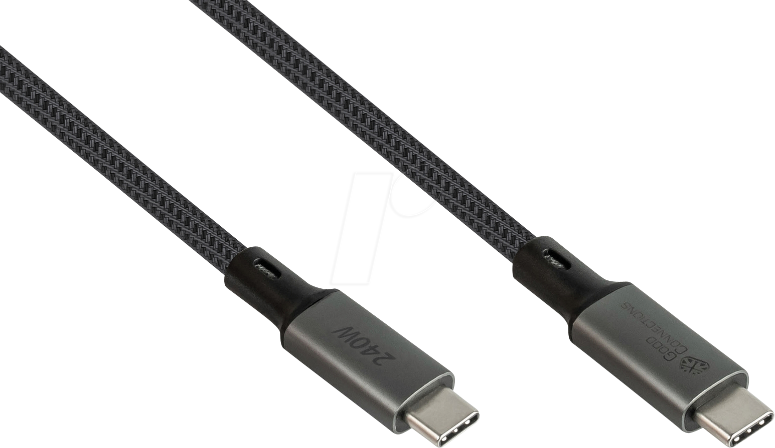 4014619881413 - USB 40 Lade -Datenkabel Good Connections USB-C an USB-C Leistung 240 W bis 40 Gbit s Länge 18 m schwarz