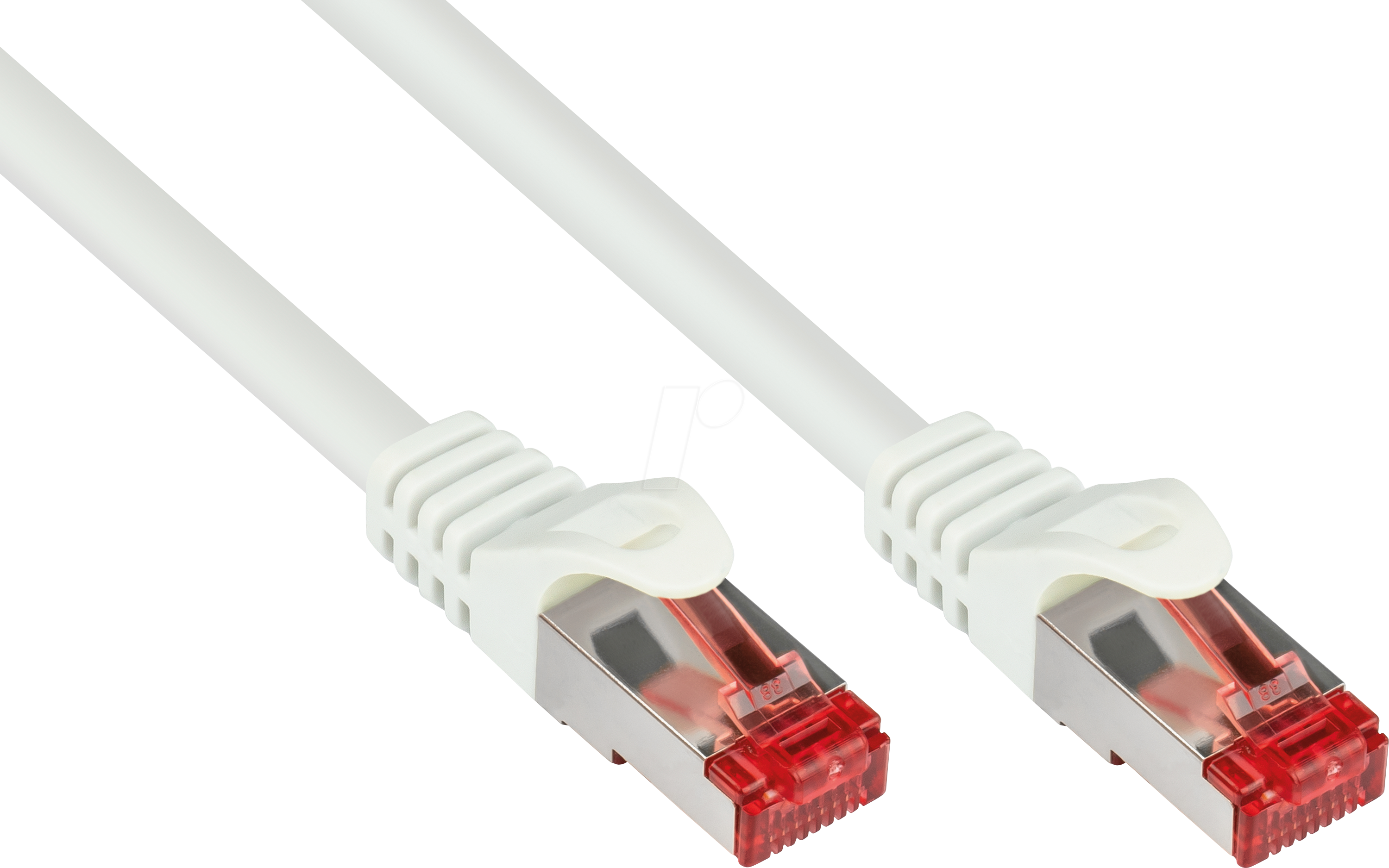 GC 8060-005W - Patchkabel Cat.6, S/FTP PiMF, 250 MHz, weiß, 0,5m