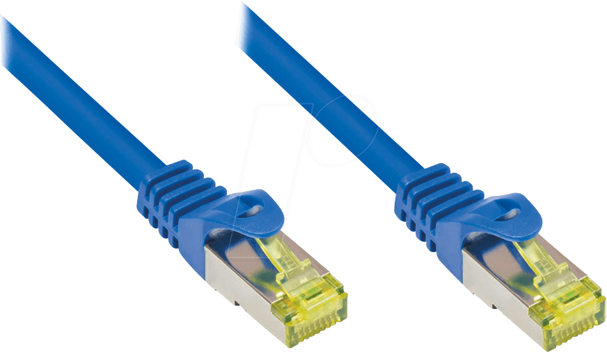 GC 8070R-030B - Patchkabel - Cat.7 Rohkabel, blau, 3m