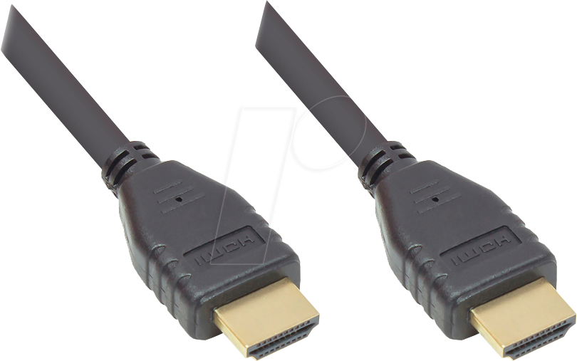 4014619556519 - Hdmi 20 Kabel 4K @ 60Hz schwarz 3m (GC-M0139) - Good Connections