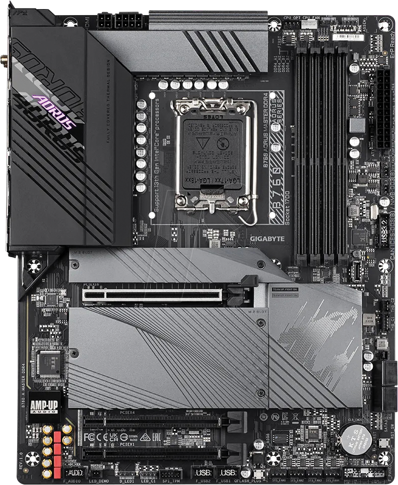 GA B760 50890 - GIGABYTE B760 AORUS MASTER DDR4 (1700)