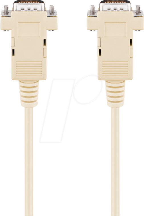 GOOBAY 50549 DSub cable, 11, 9pin, plug plug, 2.0 m at reichelt