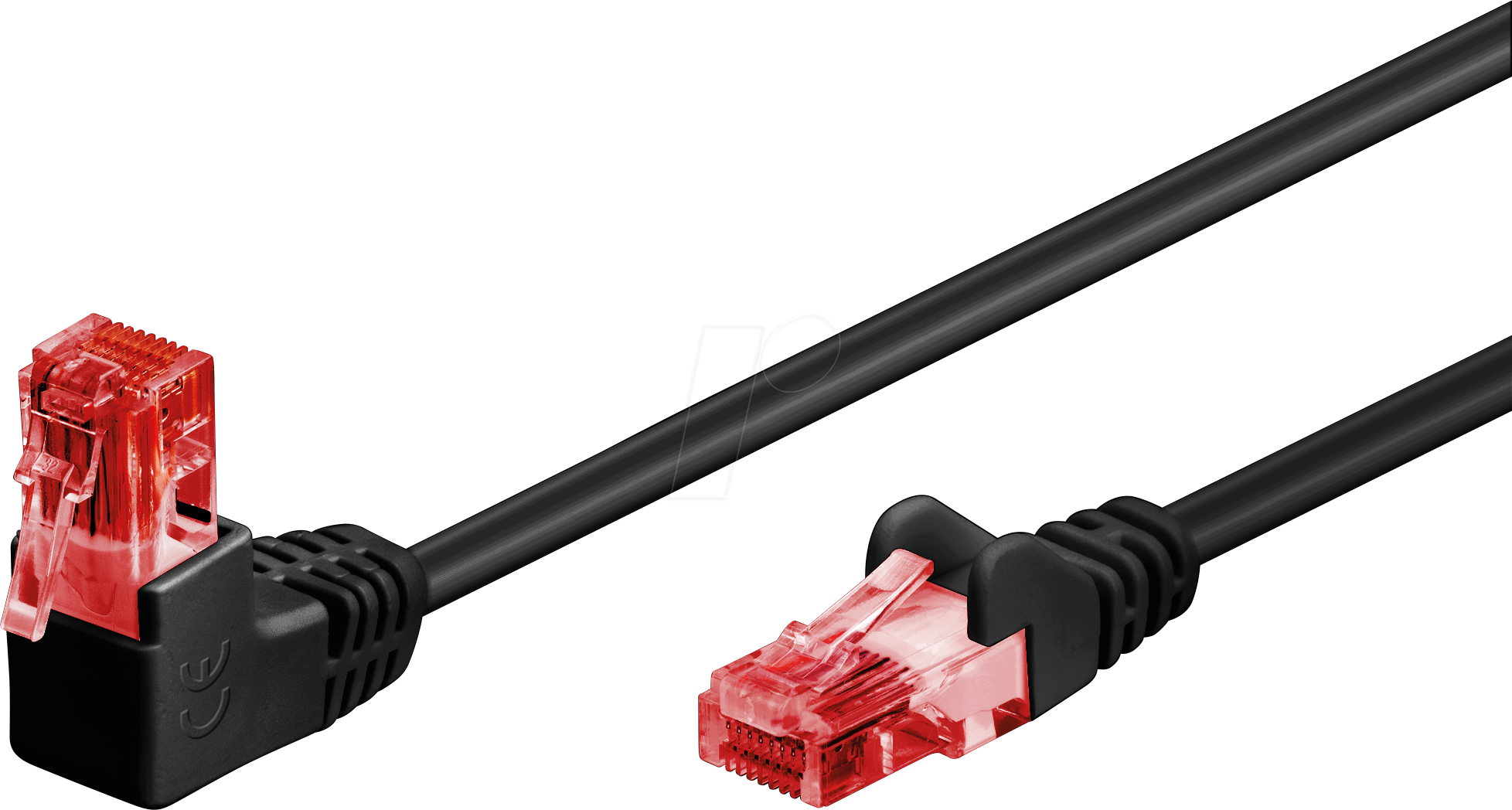 Patch Cable S/FTP PiMF Cat.6 250MHz PVC black 0.25m 