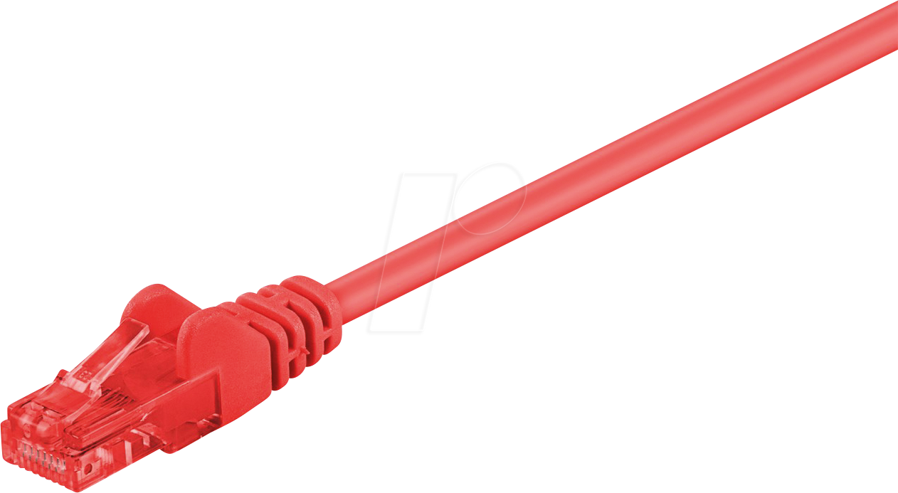 4040849684517 - GOOBAY 68451 - Cat6 U UTP Patchkabel CCA rot 150 m
