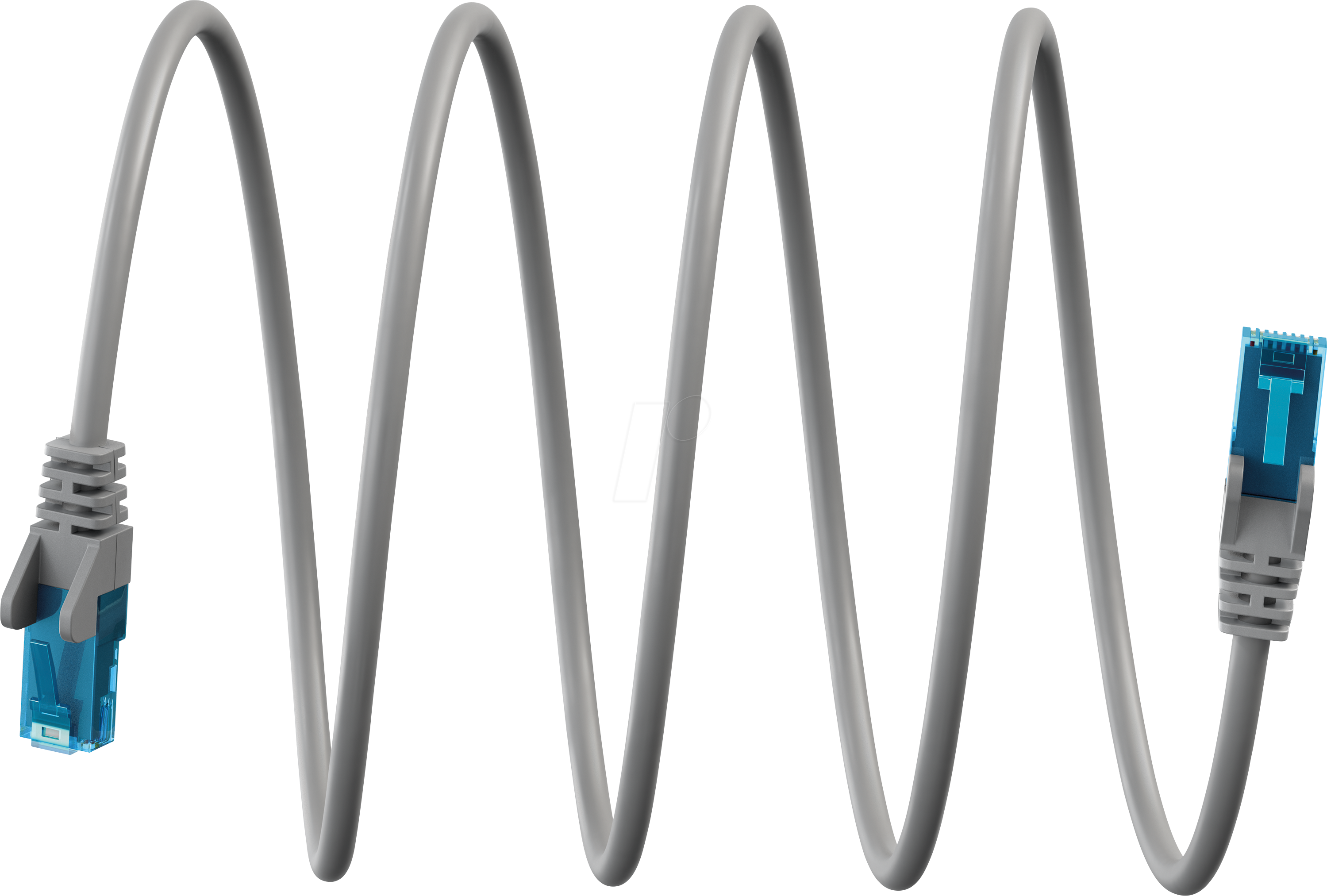 GOOBAY 79245 - Patchkabel ultraflexibel, Cat.6a, U/UTP, grau, 30 m