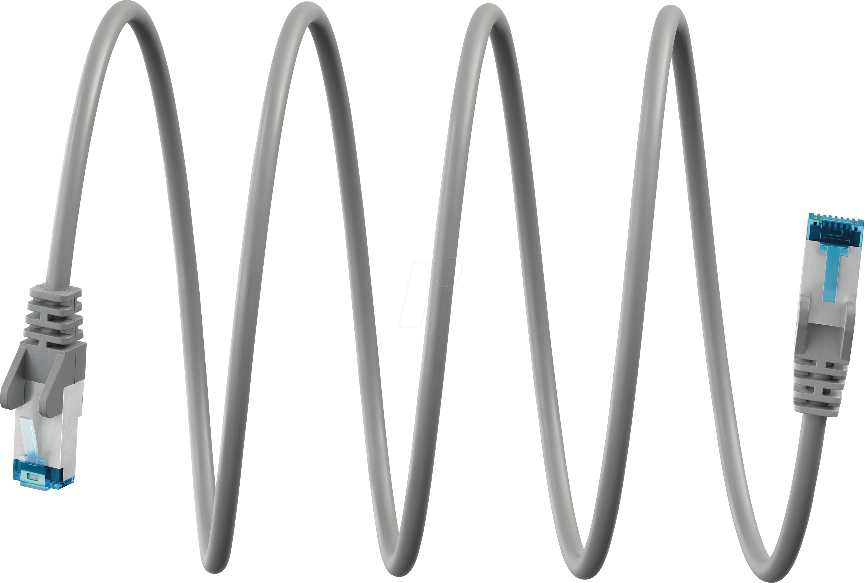 GOOBAY 79418 - Patchkabel ultraflexibel, Cat.6a, S/FTP, grau, 30 m