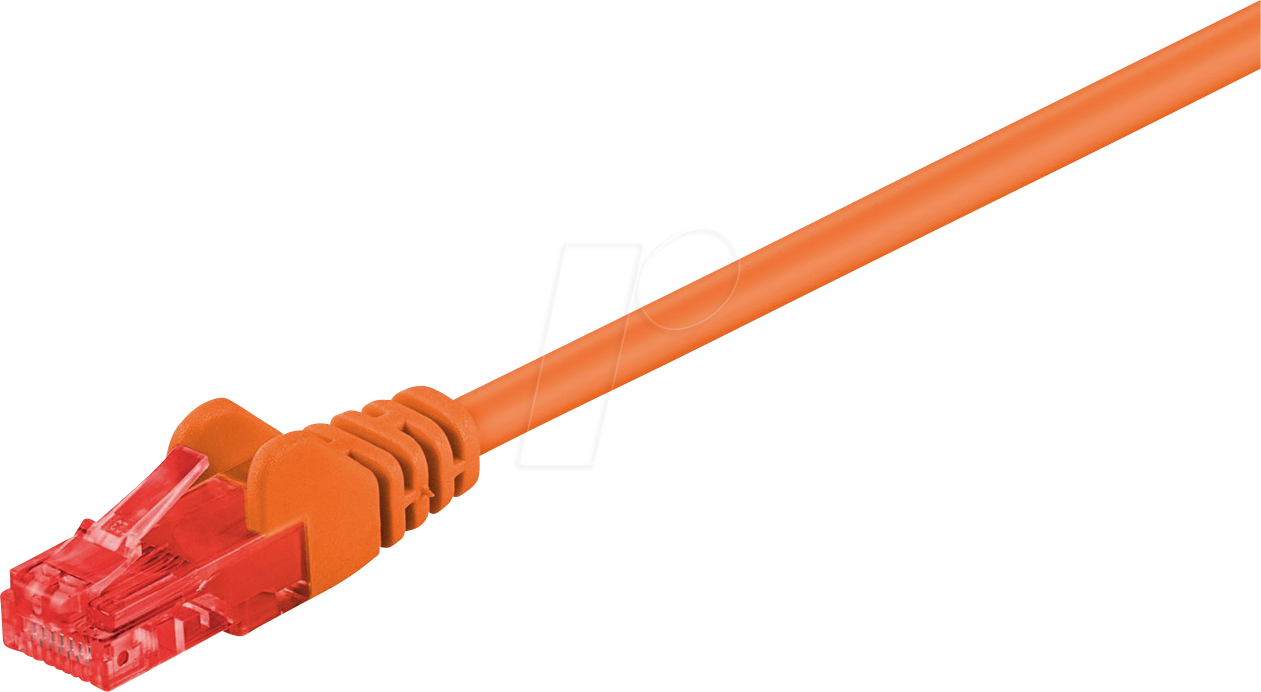 GOOBAY 95274 - Cat.6 U/UTP Patchkabel, CCA, orange, 20 m