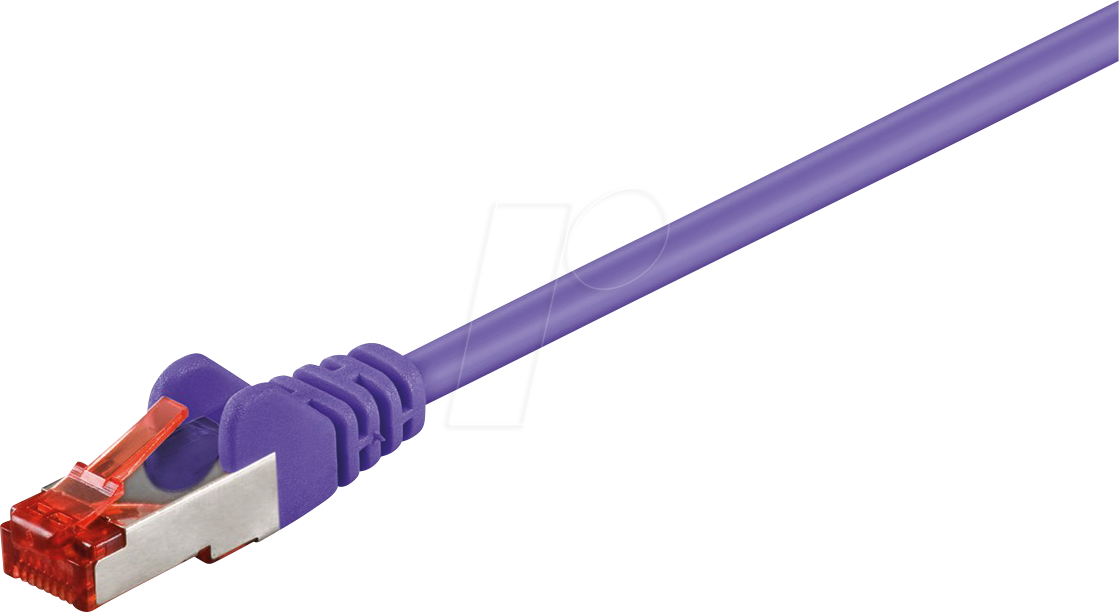 4040849955006 - GOOBAY 95500 - Cat6 S FTP PiMF Patchkabel CCA violett 20 m