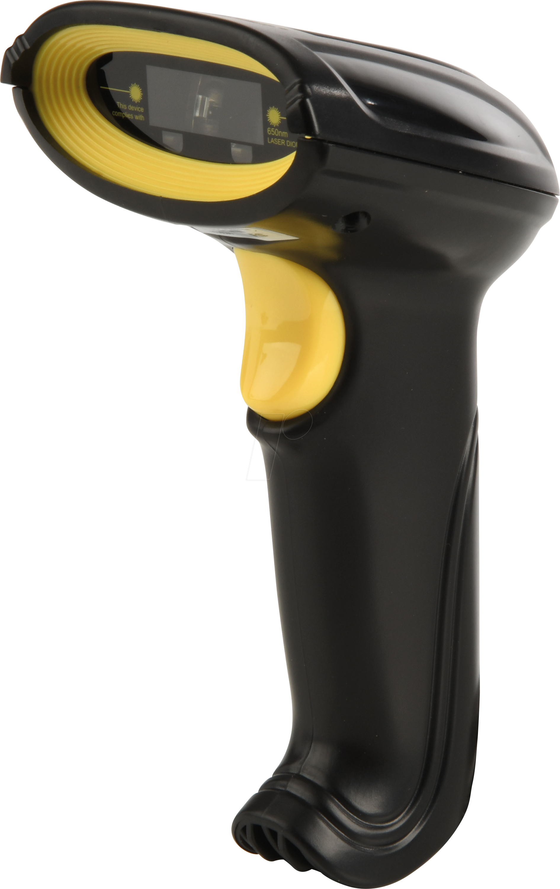 GT M-3100AT: Barcode scanner, 1D, laser, USB, with holder, black at ...