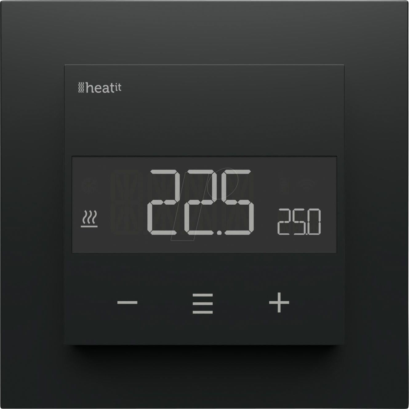 7071236018087 - 5430568 - Thermostat Z-Wave schwarz