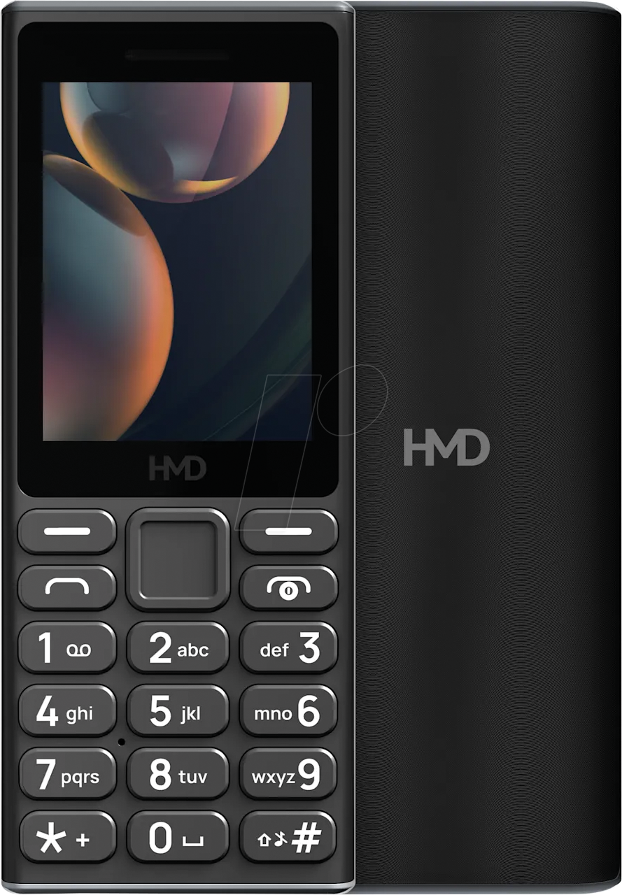 HMD 105 4G SW - Mobiltelefon, 105 4G, schwarz