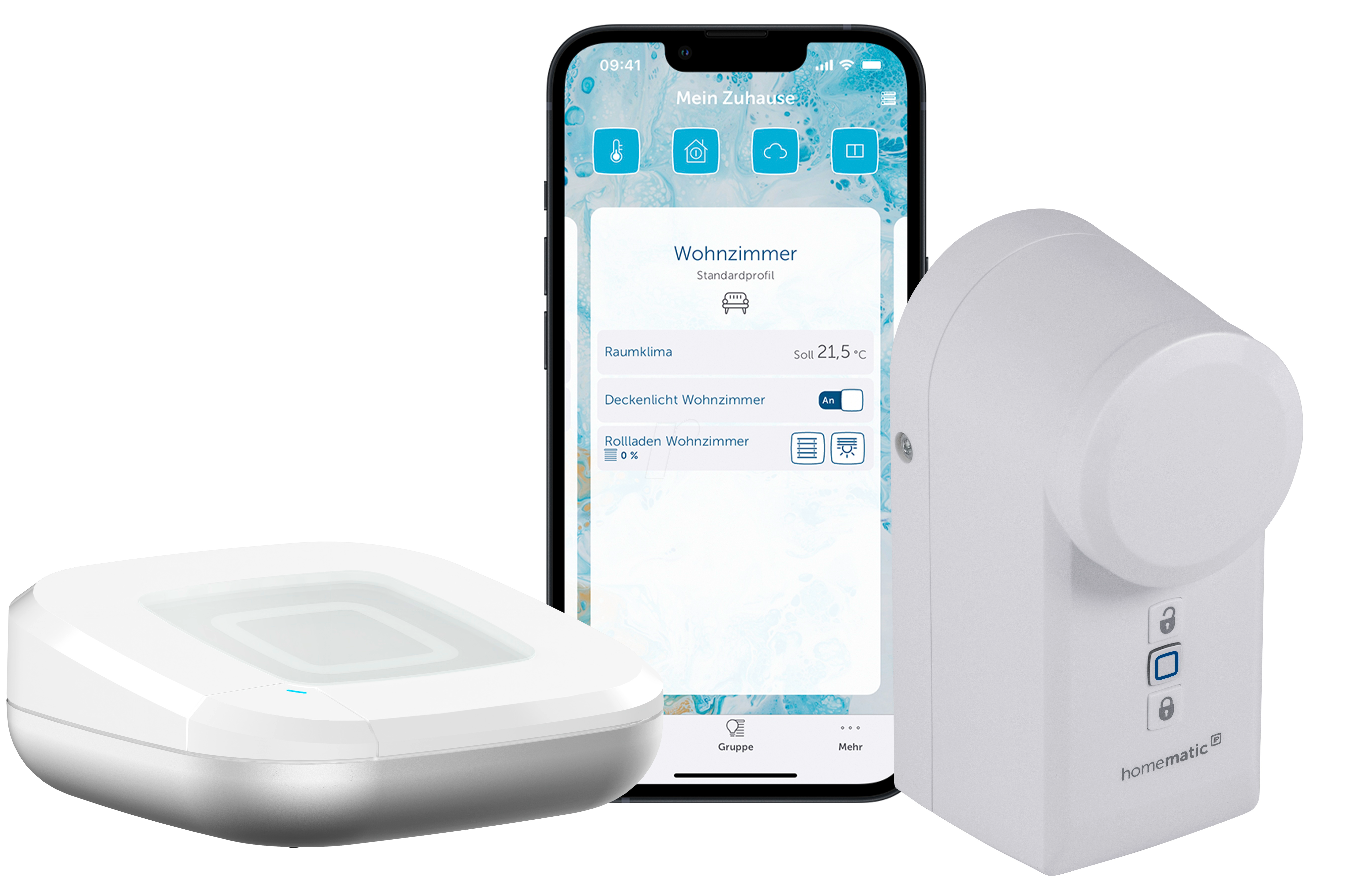HMIP HAP2-DL - Starter Bundle Zutritt, Türschloßantrieb