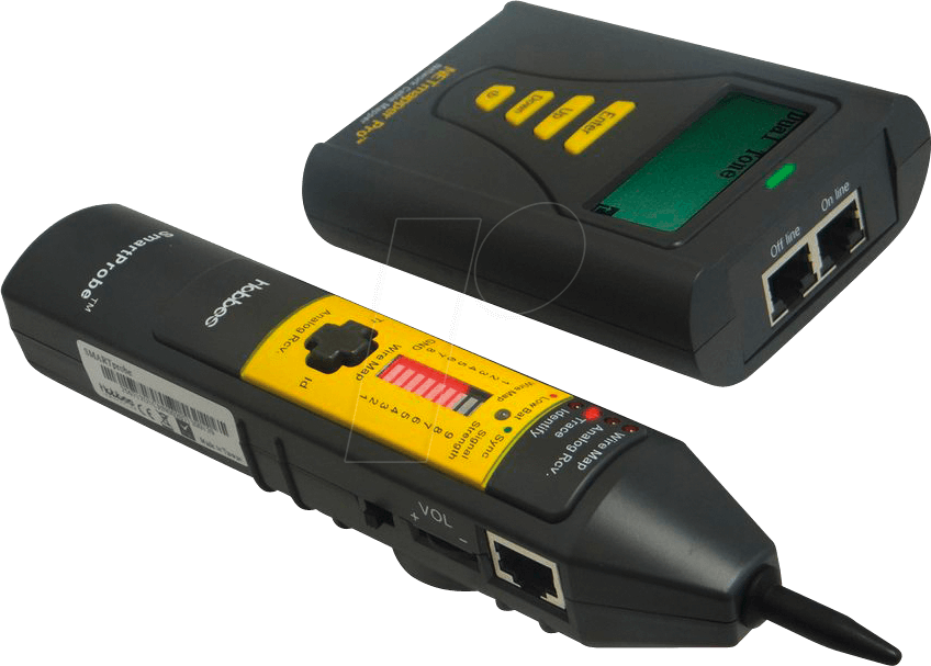 HOBBES 256850PK: NETmapper cable tester with sample at reichelt elektronik