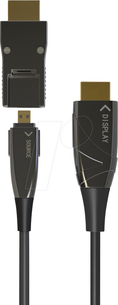 Icoc Hdmihy D Aktiv Optisches Hdmi Kabel Aoc K Hz Micro D