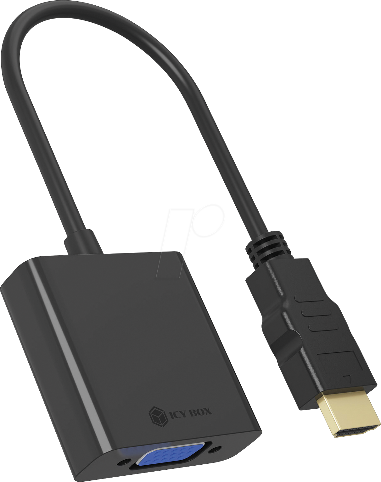 4250078174530 - ICY IB-AC502A - HDMI Adapter HDMI Stecker auf VGA Buchse