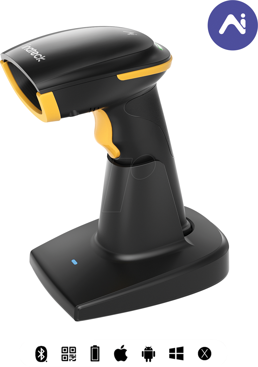 6976521111256 - BCST36SW - Barcodescanner 2D Bluetooth Funk USB schwarz