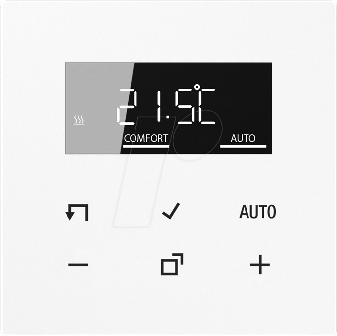 4011377202719 - JG BTLS1791WW - Bluetooth Raumthermostat alpinweiß