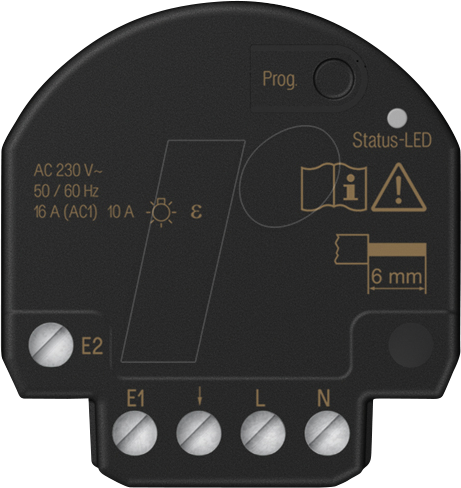 4011377202801 - JG BTS1B2U - Bluetooth Schaltaktor 1-fach Unterputz