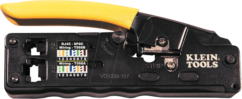 Image of KLT VDV226107 - Kompaktes Crimp- und Abisolierwerkzeug