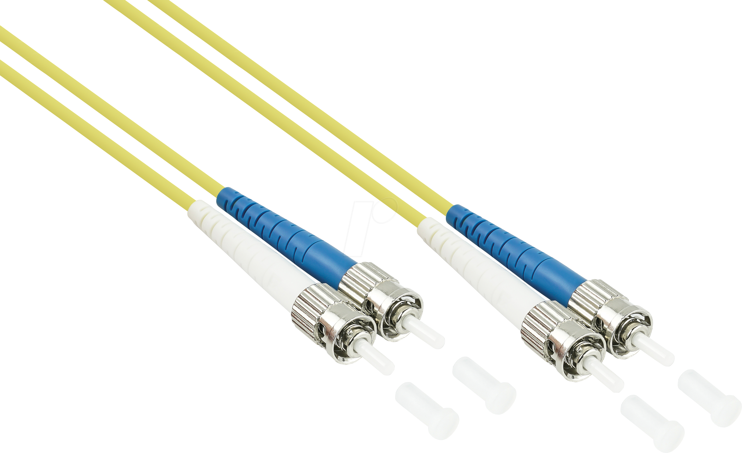 KM SO-LW05-030 - LWL Patchkabel, OS2, ST - ST, 3 m, gelb
