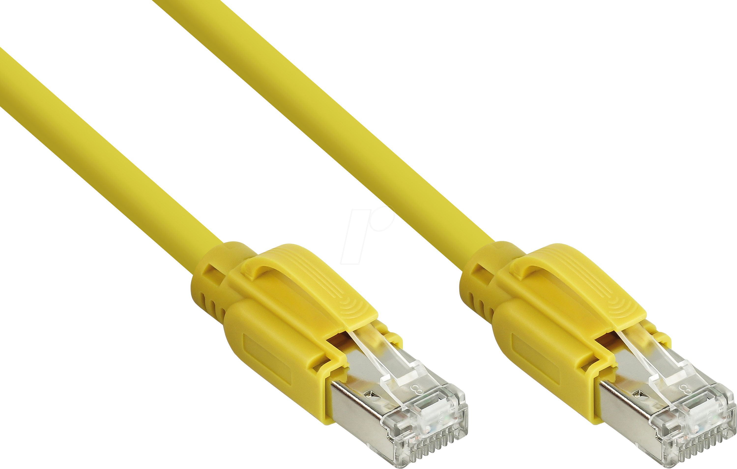 KM SO-PK300Y - Patchkabel, Cat.7 Rohkabel, S/FTP, 30 m, gelb