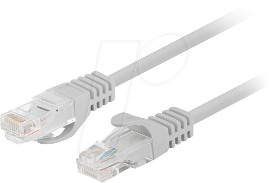 5901969404494 - LBG 510CC2000S - Patchkabel RJ45 Cat5e UTP 20 m grau