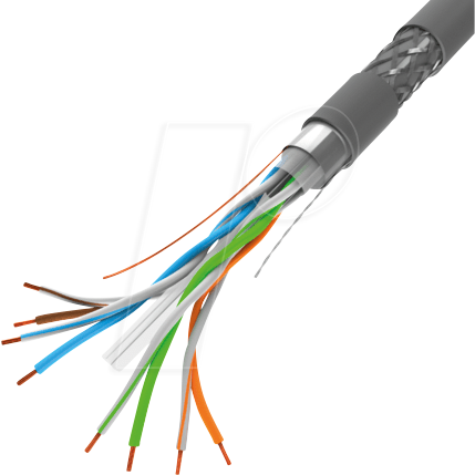 5901969421828 - LBG LCS6110305S - Cat6 Verlegekabel SFTP grau 305m 5901969421828 - LBG LCS6110305S - Cat6 Verlegekabel SFTP grau 305m