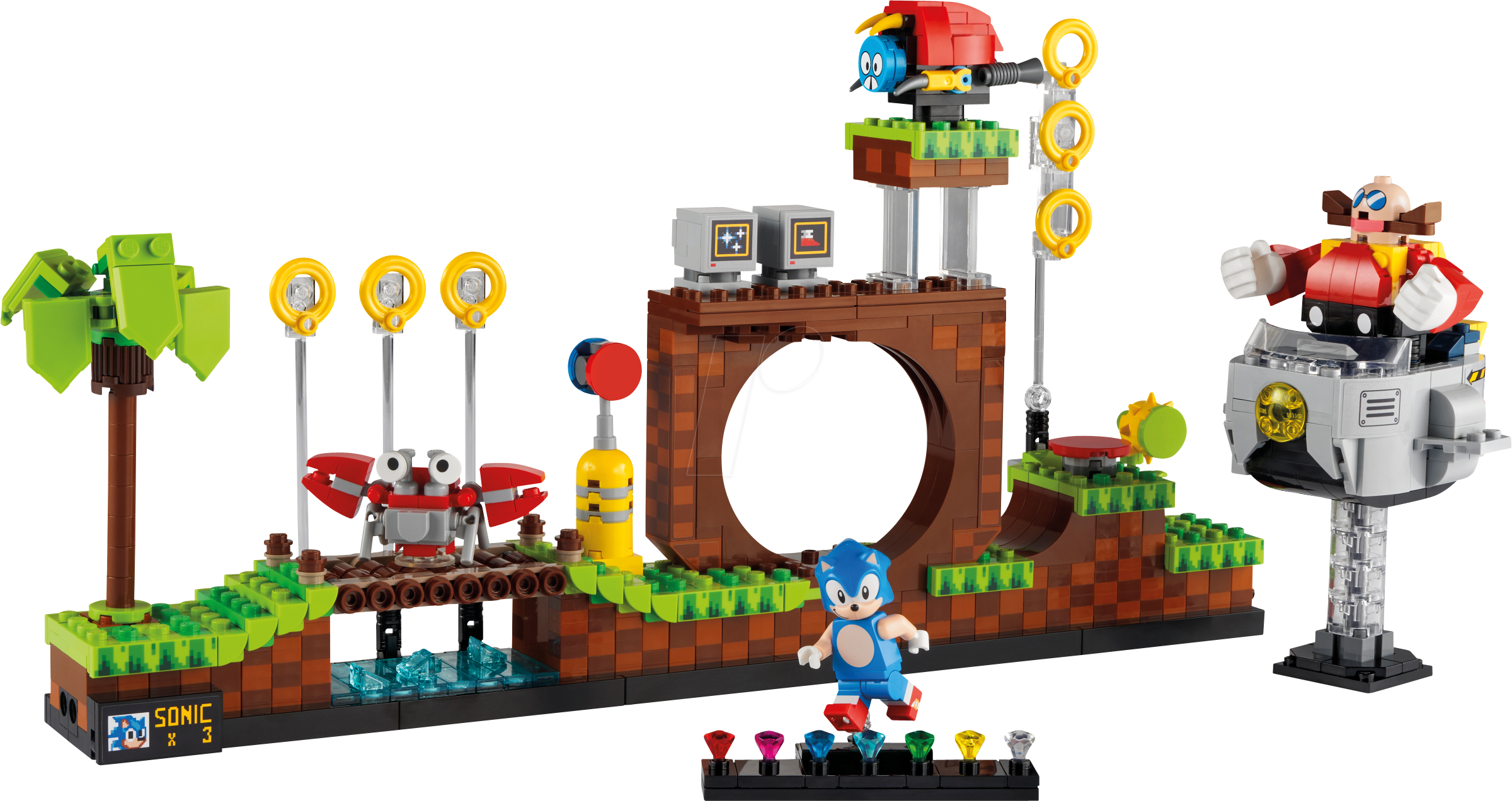 5702017230412 - LEGO 21331 - LEGO® Ideas - Sonic the Hedgehog - Green Hill Zone