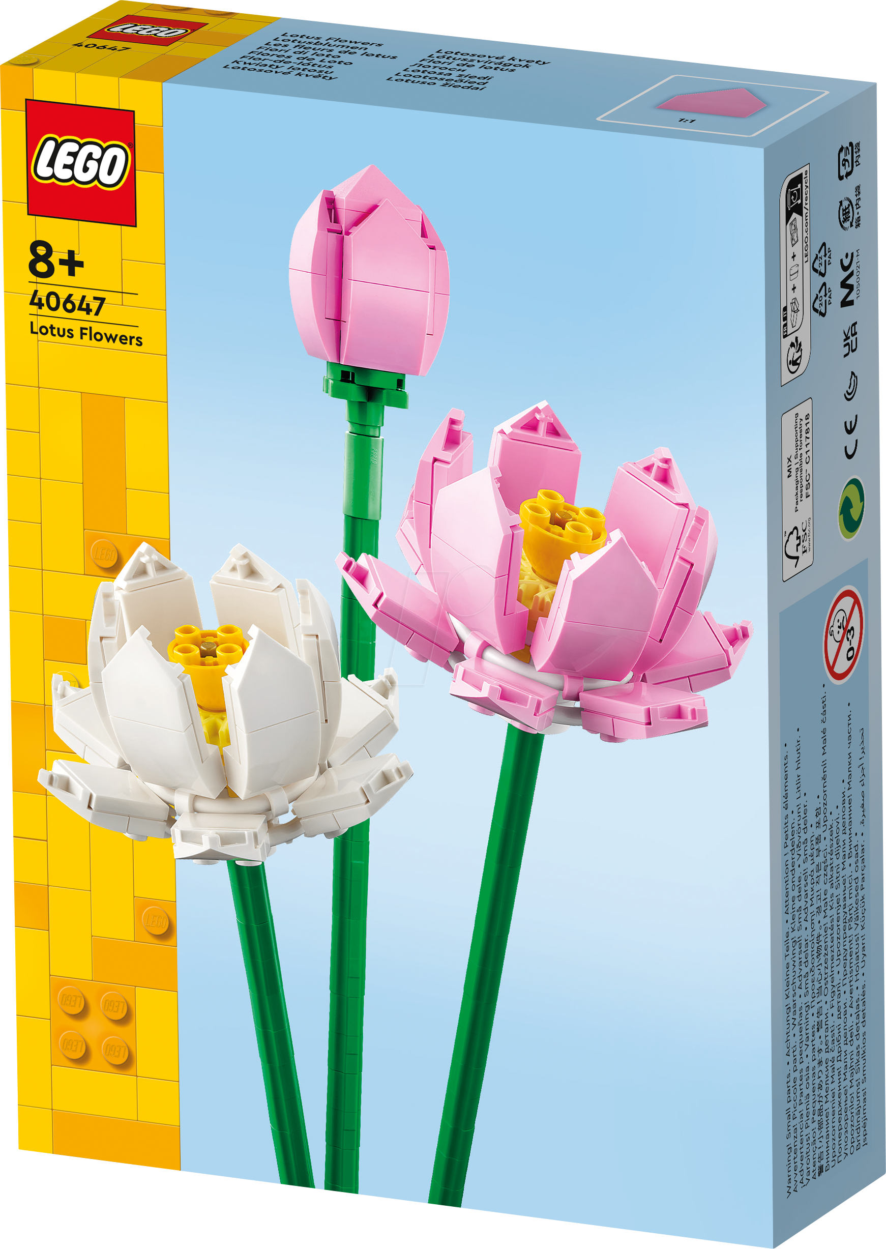 LEGO 40647: LEGO® Lotus Flowers at reichelt elektronik