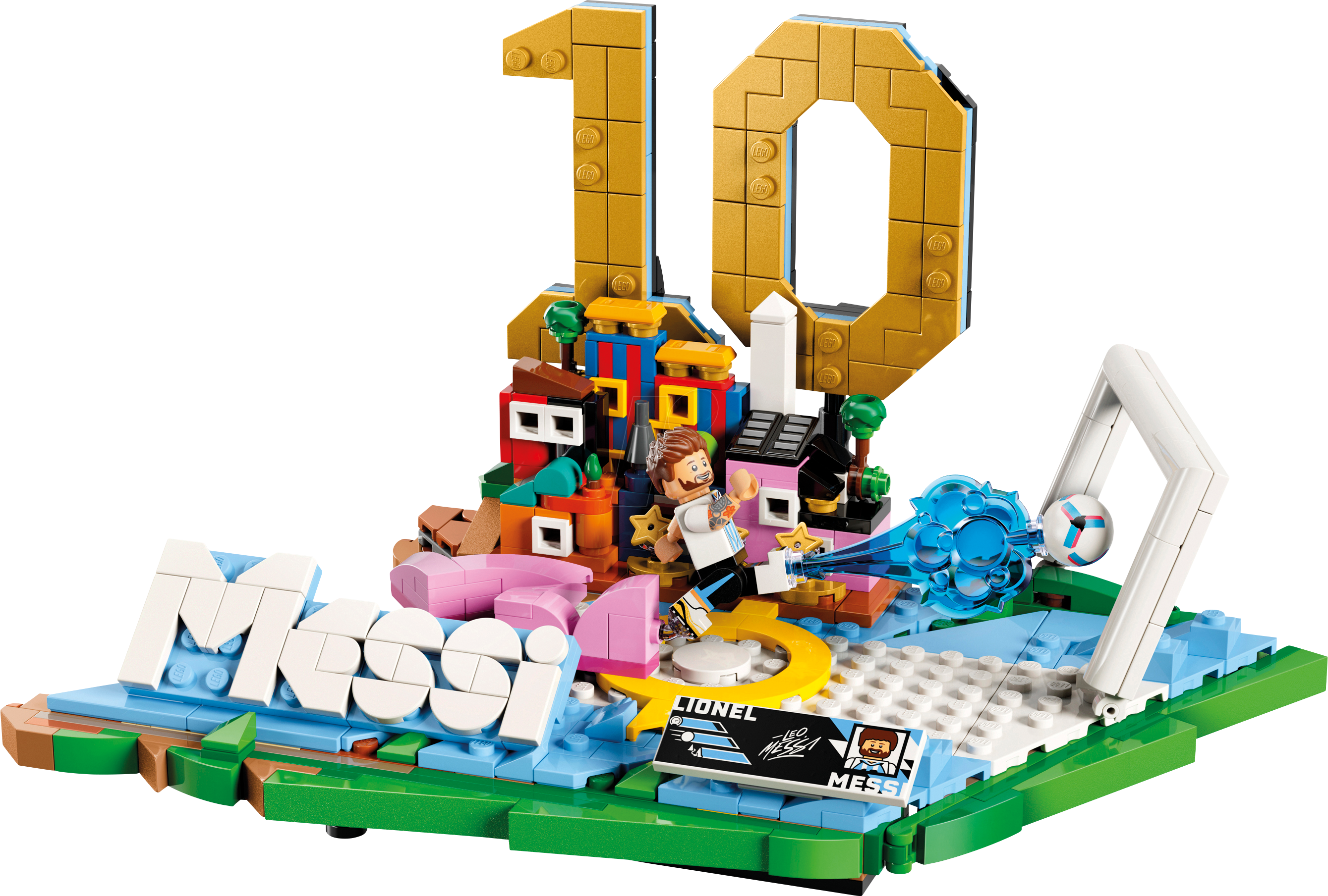 Image of LEGO 43011 - LEGO® Editions Football-Lionel Messi-Fußball-Highlights