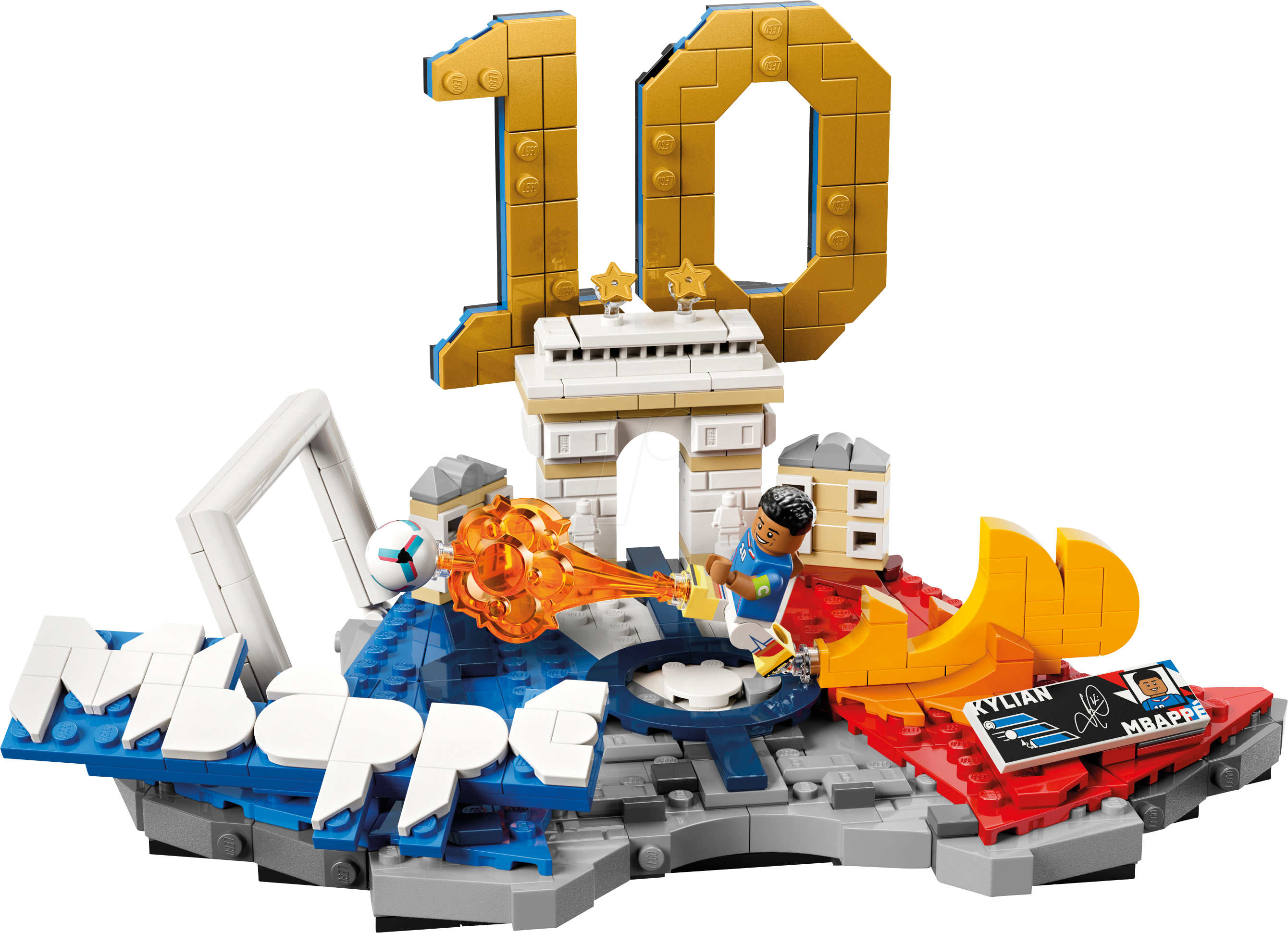 Image of LEGO 43013 - LEGO® Editions Football - Kylian Mbappé -Fußball-Highlights