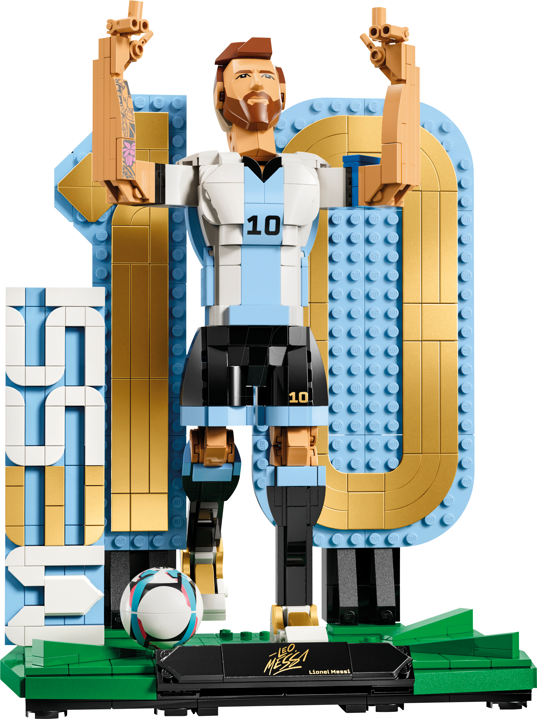 Image of LEGO 43015 - LEGO® Editions - Lionel Messi Fußballlegende