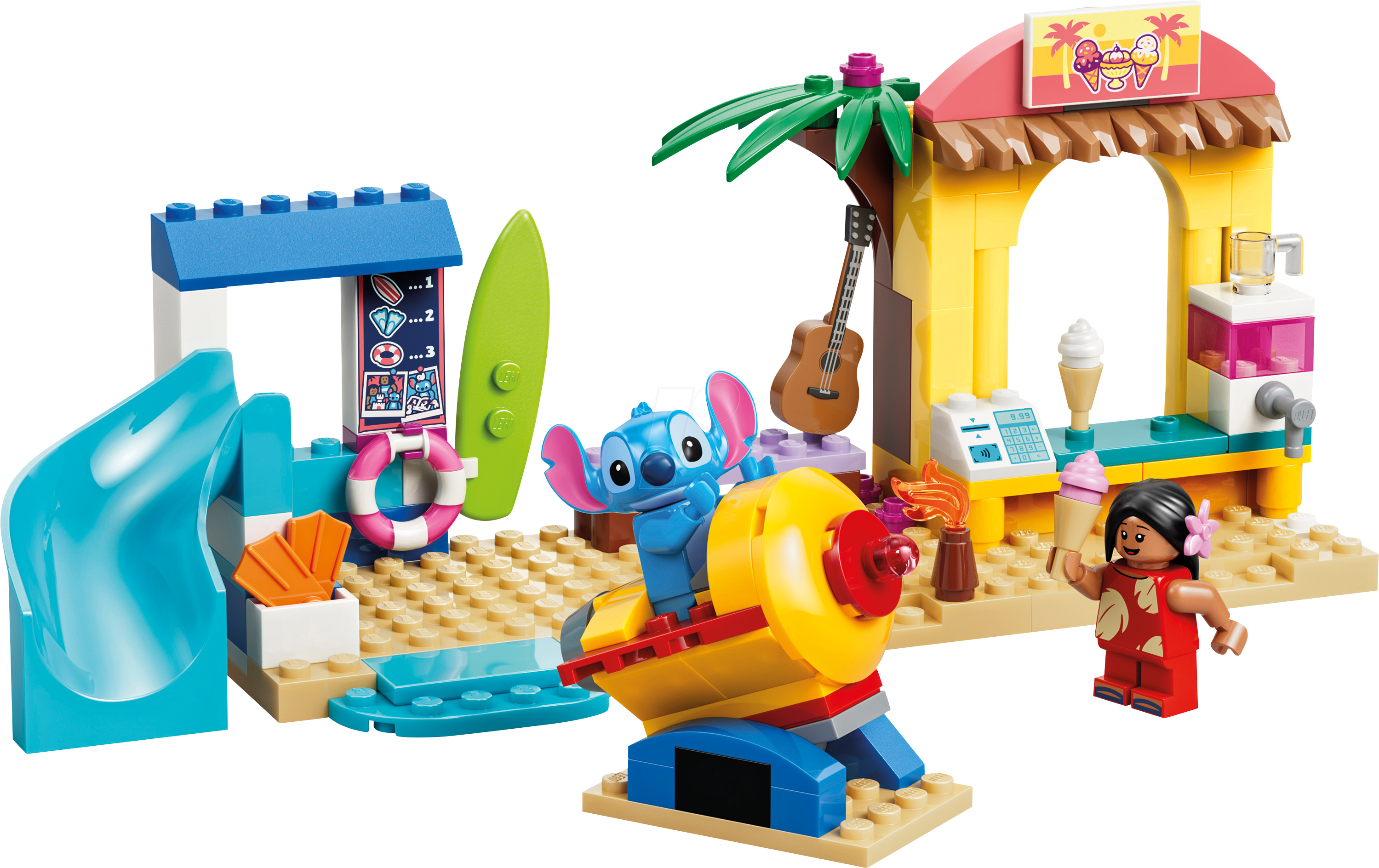 Image of LEGO 43280 - LEGO® Disney Classic - Spaß am Strand mit Lilo und Stitch