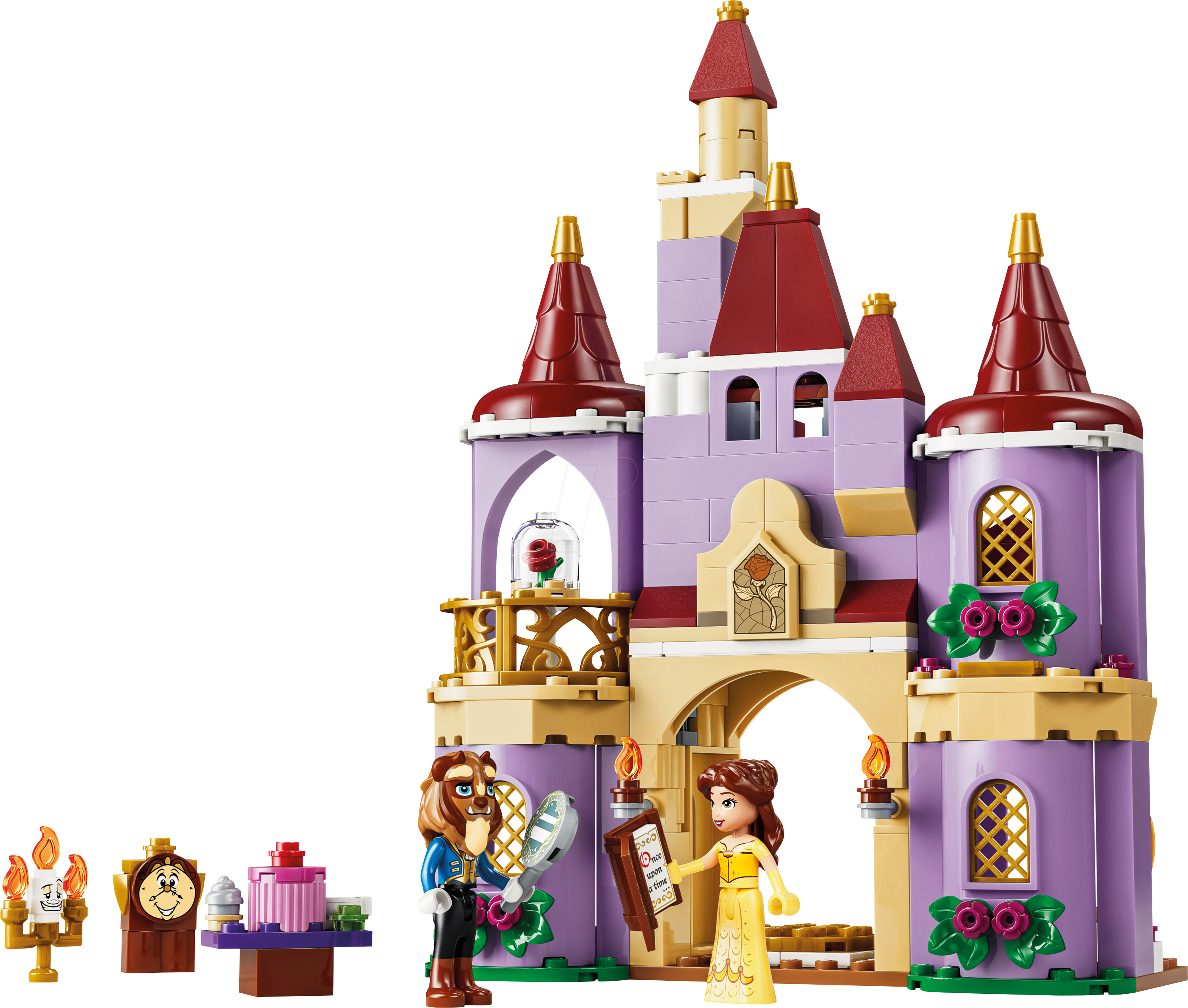 Image of LEGO 43289 - LEGO® Disney Princess - Das verzauberte Schloss von Belle und de