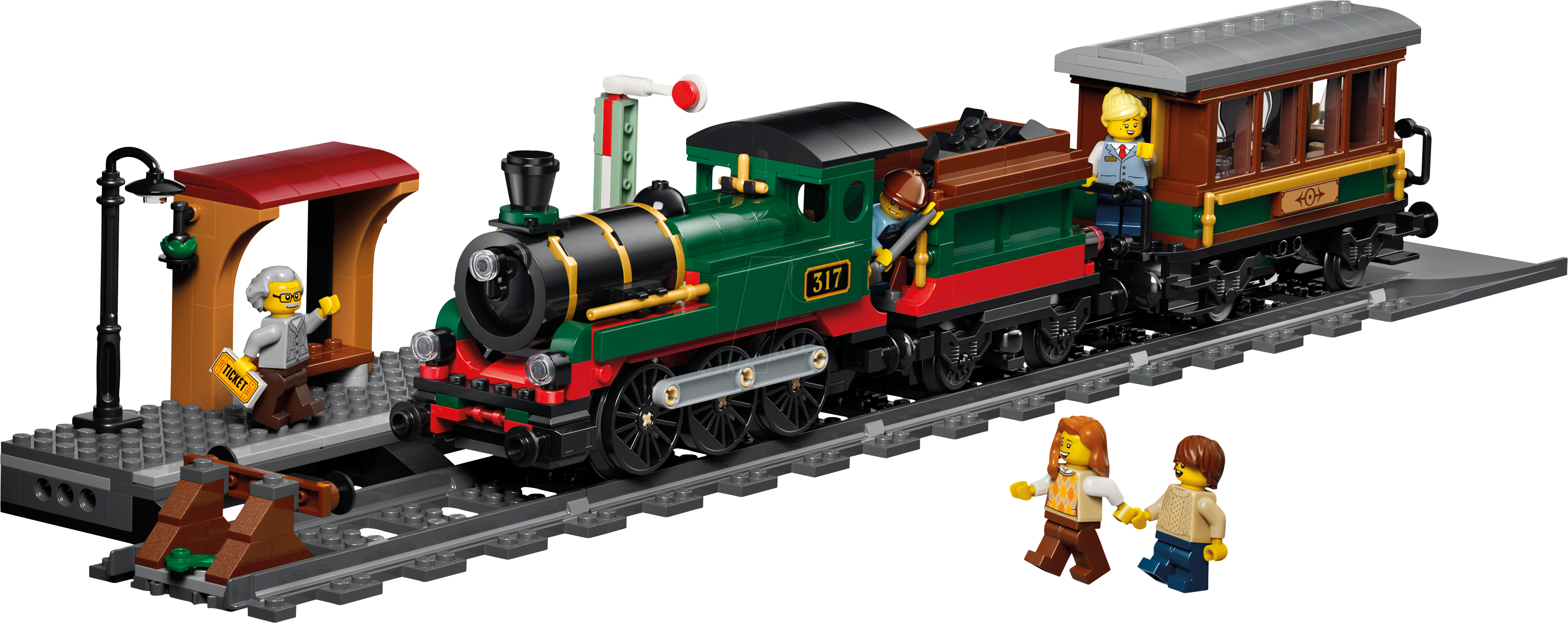 Image of LEGO 60511 - LEGO® City Trains - Klassischer Dampfzug