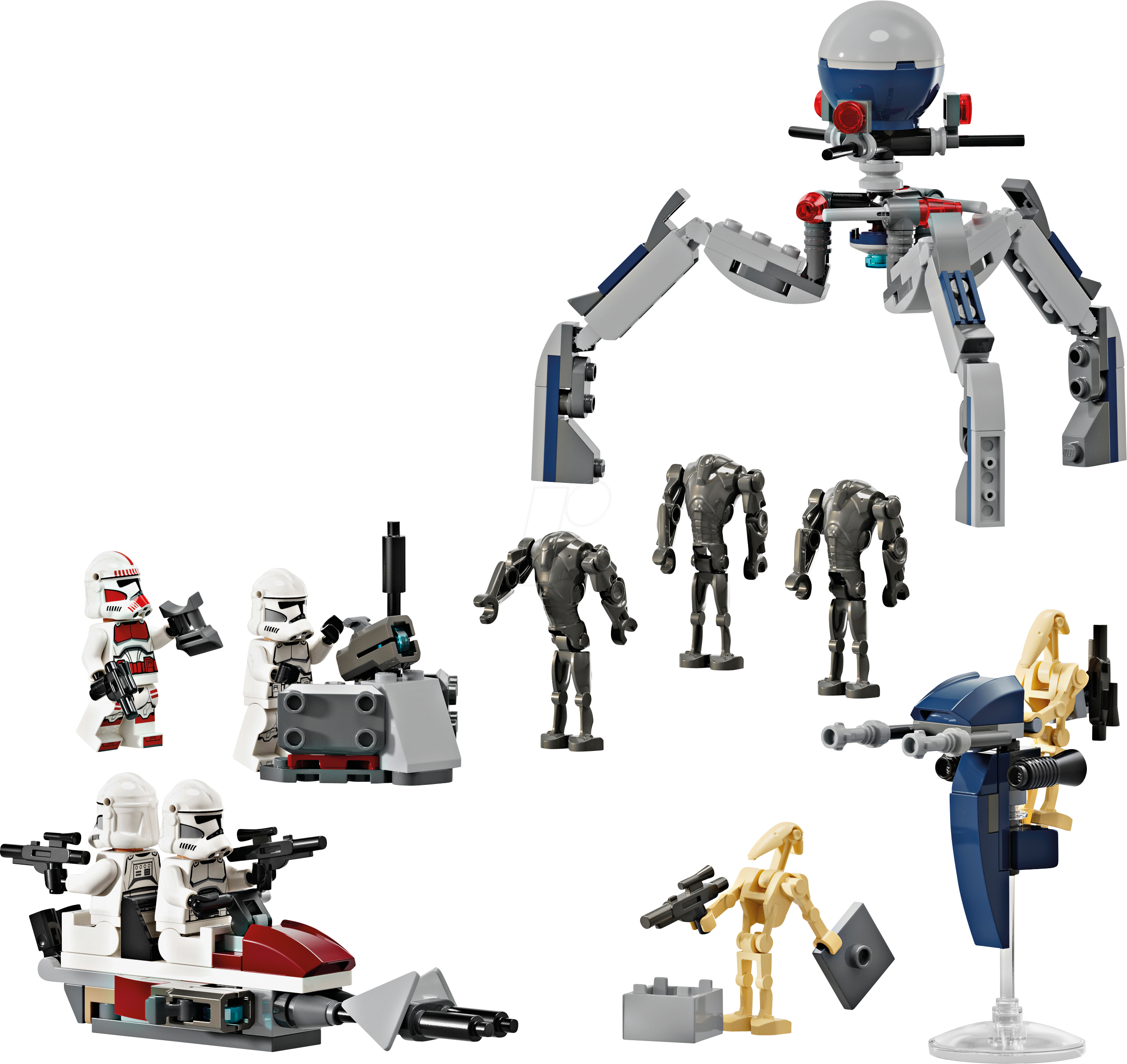 LEGO 75372 - LEGO® Star Wars™ - Clone Trooper™ & Battle Droid™ Battle Pack