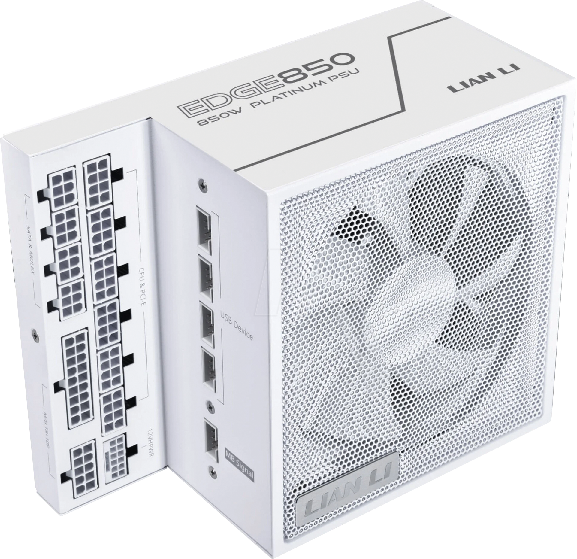 4718466015013 - EDGE 850 WHITE Netzteile - 850 Watt - 120 mm - ATX 31 - 80 Plus Platinium 4718466015013 - EDGE 850 WHITE Netzteile - 850 Watt - 120 mm - ATX 31 - 80 Plus Platinium