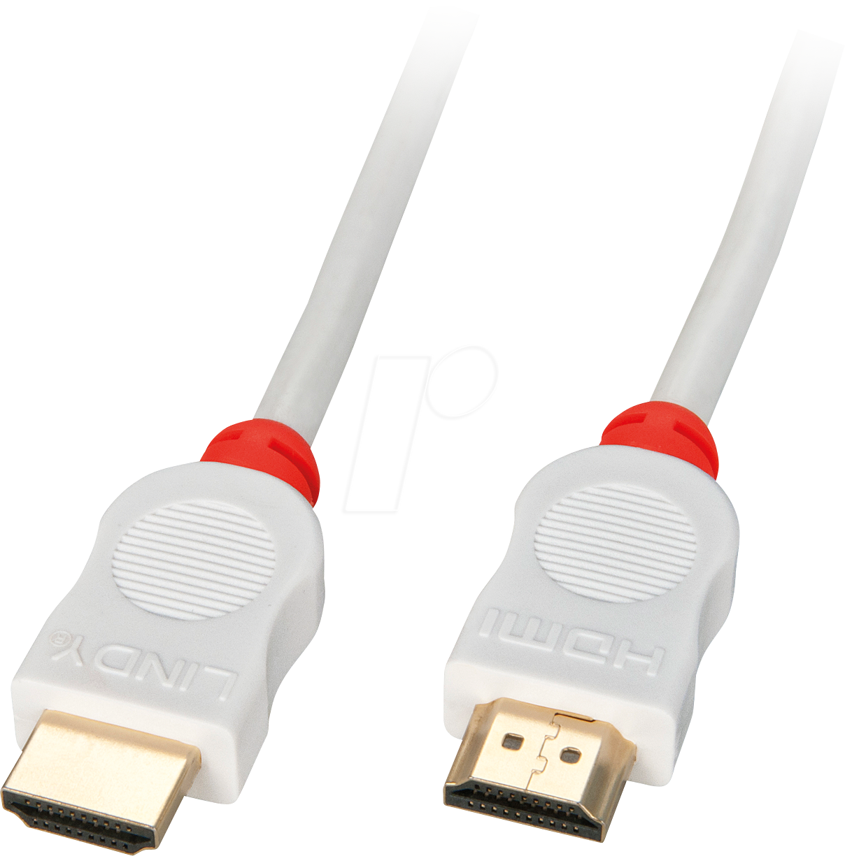 LINDY 41410 - HDMI Kabel Stecker/Stecker 4K 60 Hz 0,5 m, weiß