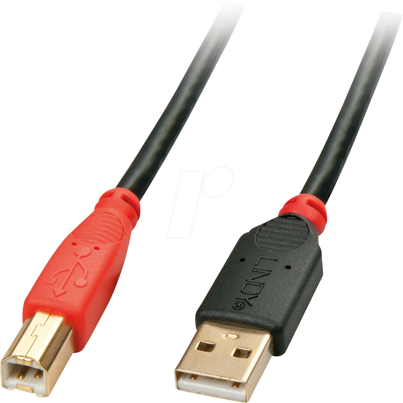 LINDY 42761 - Aktives USB 2.0-Kabel, A-Stecker > B-Stecker, 10 m