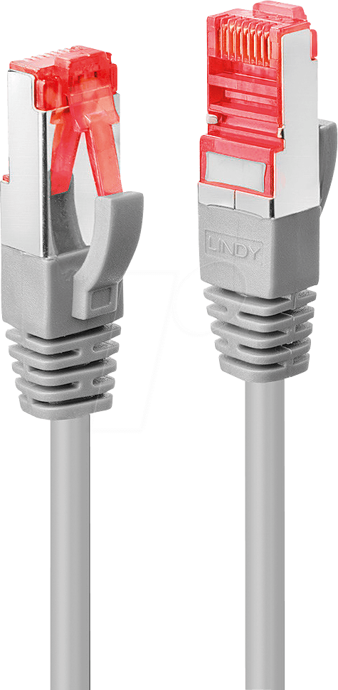 4002888477000 - - lindy 47700 RJ45 Netzwerkkabel Patchkabel cat 6 s ftp 030 m mit Rastnasenschutz 1 St