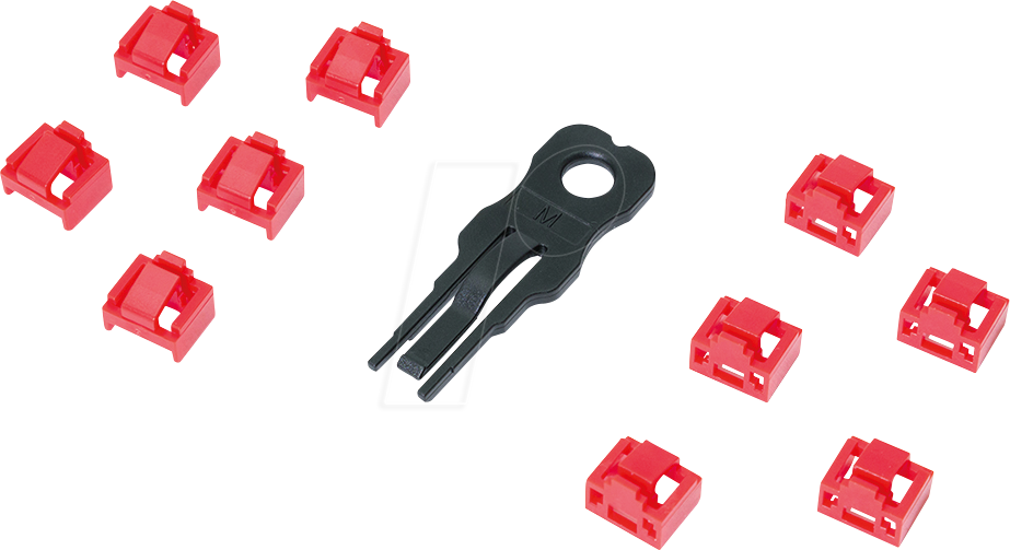 Lot De 30 Bouchons Anti-poussière RJ45 Pour Prise Réseau LAN