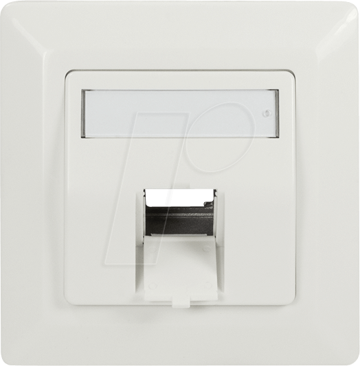 4052792060782 - LOGILINK NK4027 - Unterputzdose für 1 Keystone Modul 45° Auslass reinweiß 4052792060782 - LOGILINK NK4027 - Unterputzdose für 1 Keystone Modul 45° Auslass reinweiß