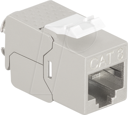 LOGILINK NK4067 - Keystone RJ45 Buchse > LSA Cat.8.1, STP