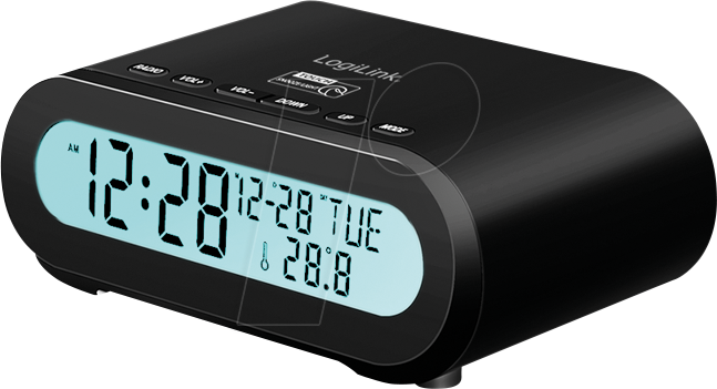 4052792073997 - LOGILINK SC0121 - Radiowecker digital schwarz 4052792073997 - LOGILINK SC0121 - Radiowecker digital schwarz